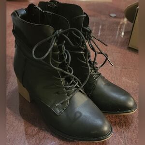 Black Combat Boots